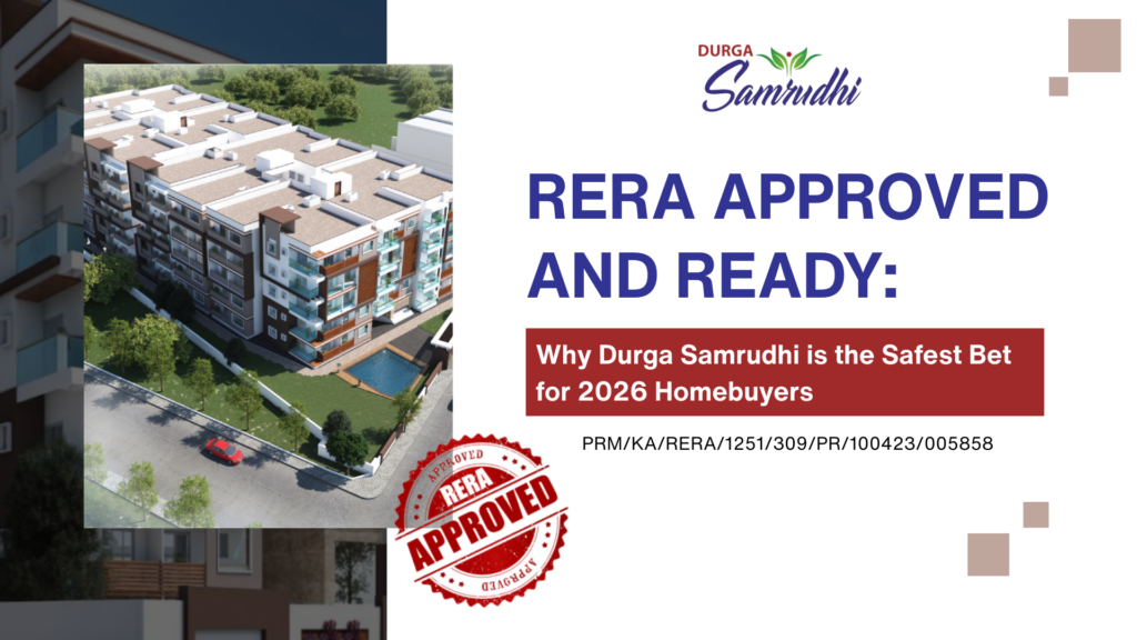 RERA Approved and Ready move flat